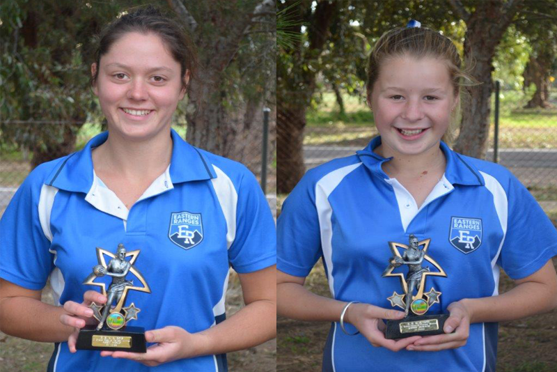 Abby & Annie D,E Grade Medalist’s