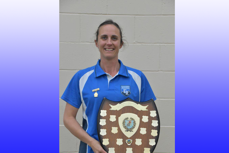 Fiona Evans 2015 B&F A Grade Netball