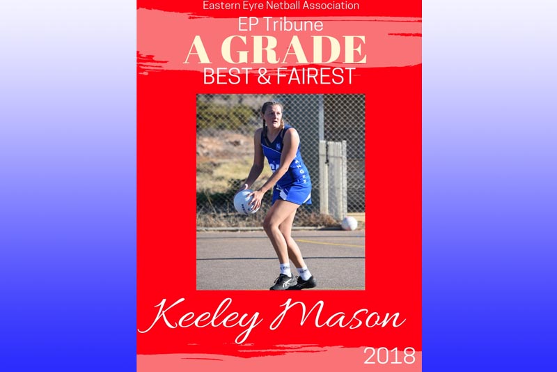 Keeley Mason A Grade Best & Fairest 2018